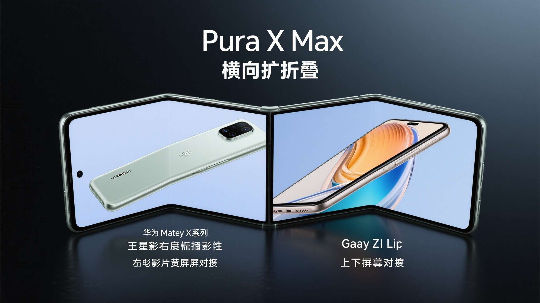 目前市面上主流的折叠手机主要分为两种形态：一种是像华为Mate&nbsp;X系列、三星Ga